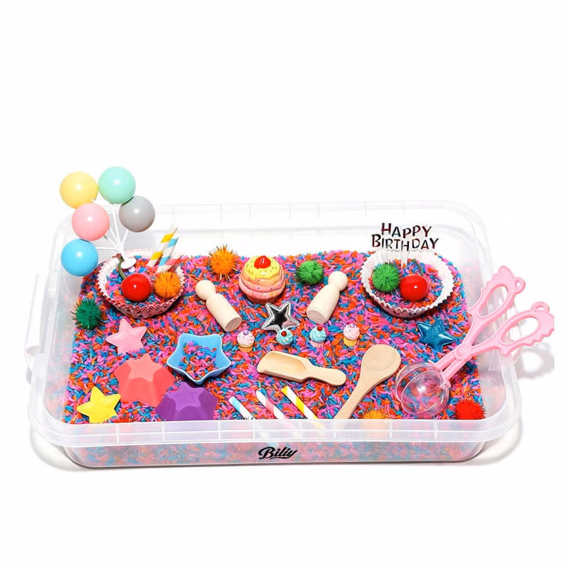 Birthday Sensory Bin Kit for Kids