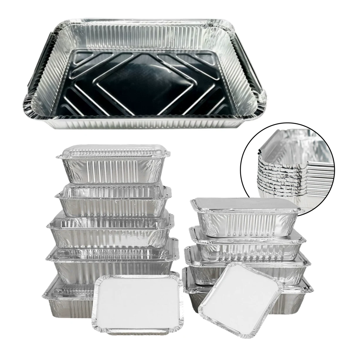 Rectangular Baking Foil Pan 1