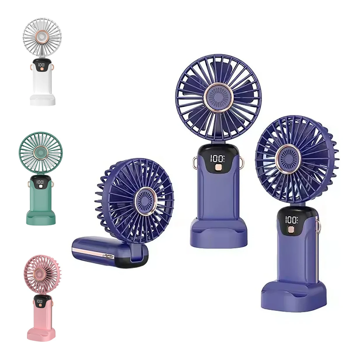 Digital Display Mini Fan 1