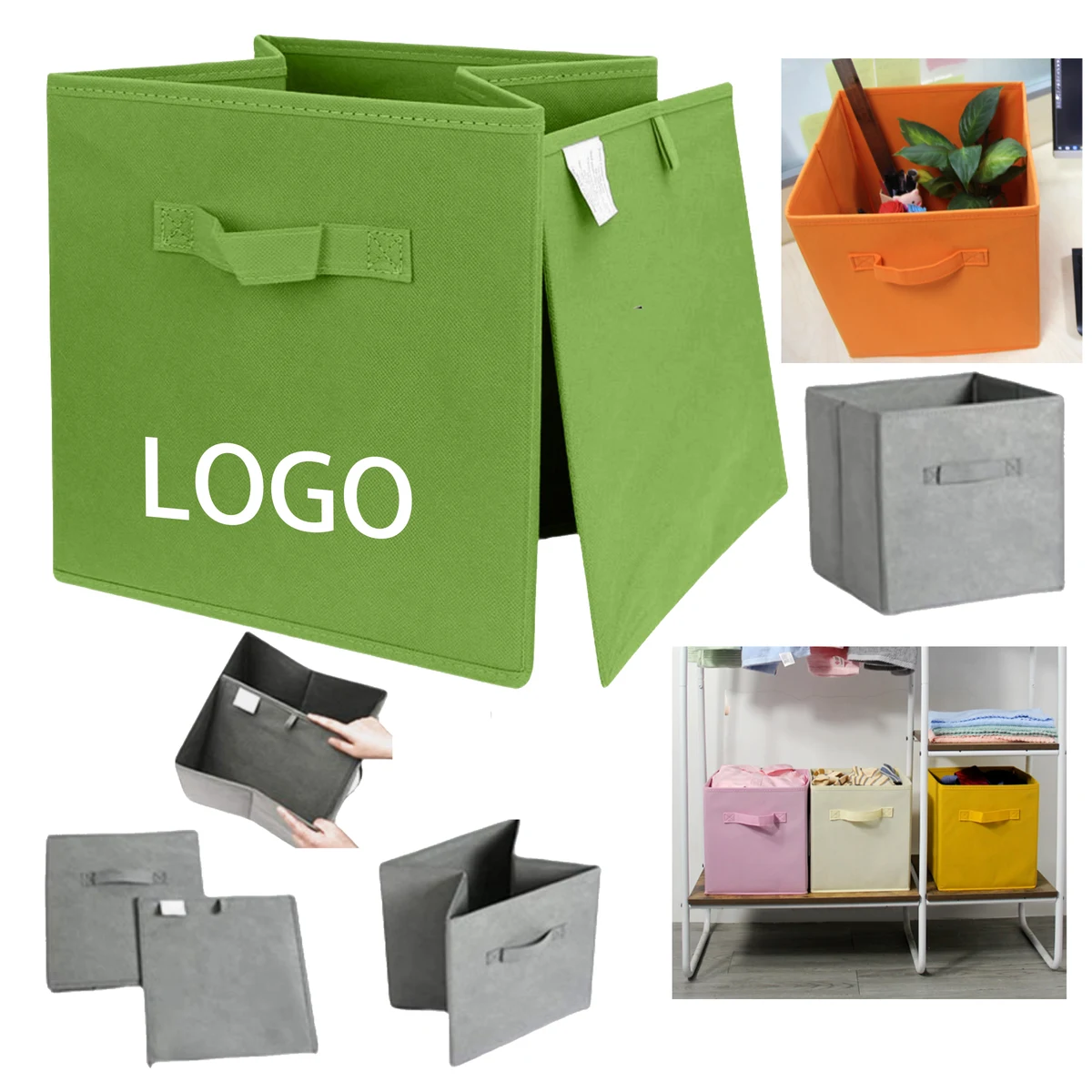 Decorative Fabric Storage Box 1