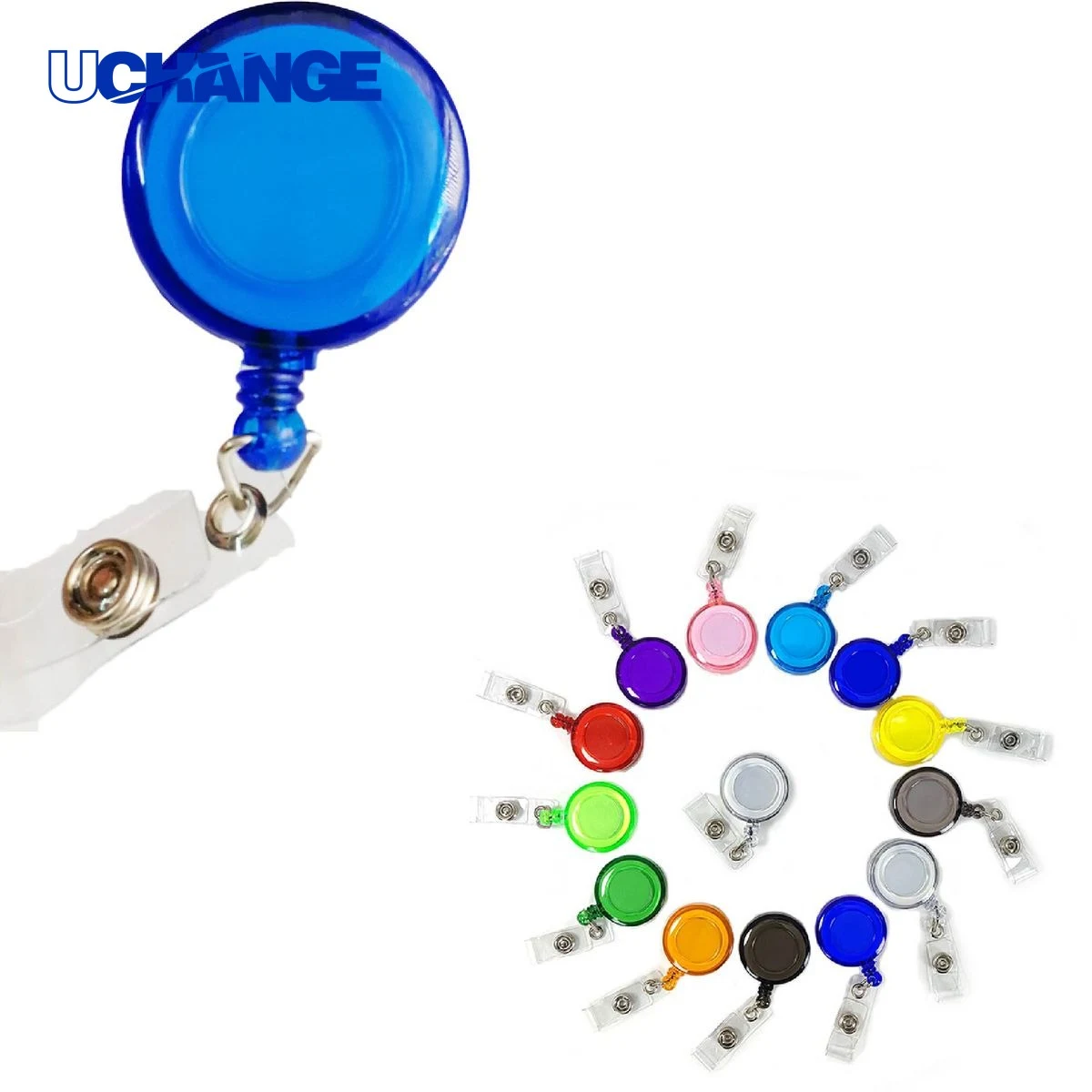 Badge Reel with Pull Cord 1