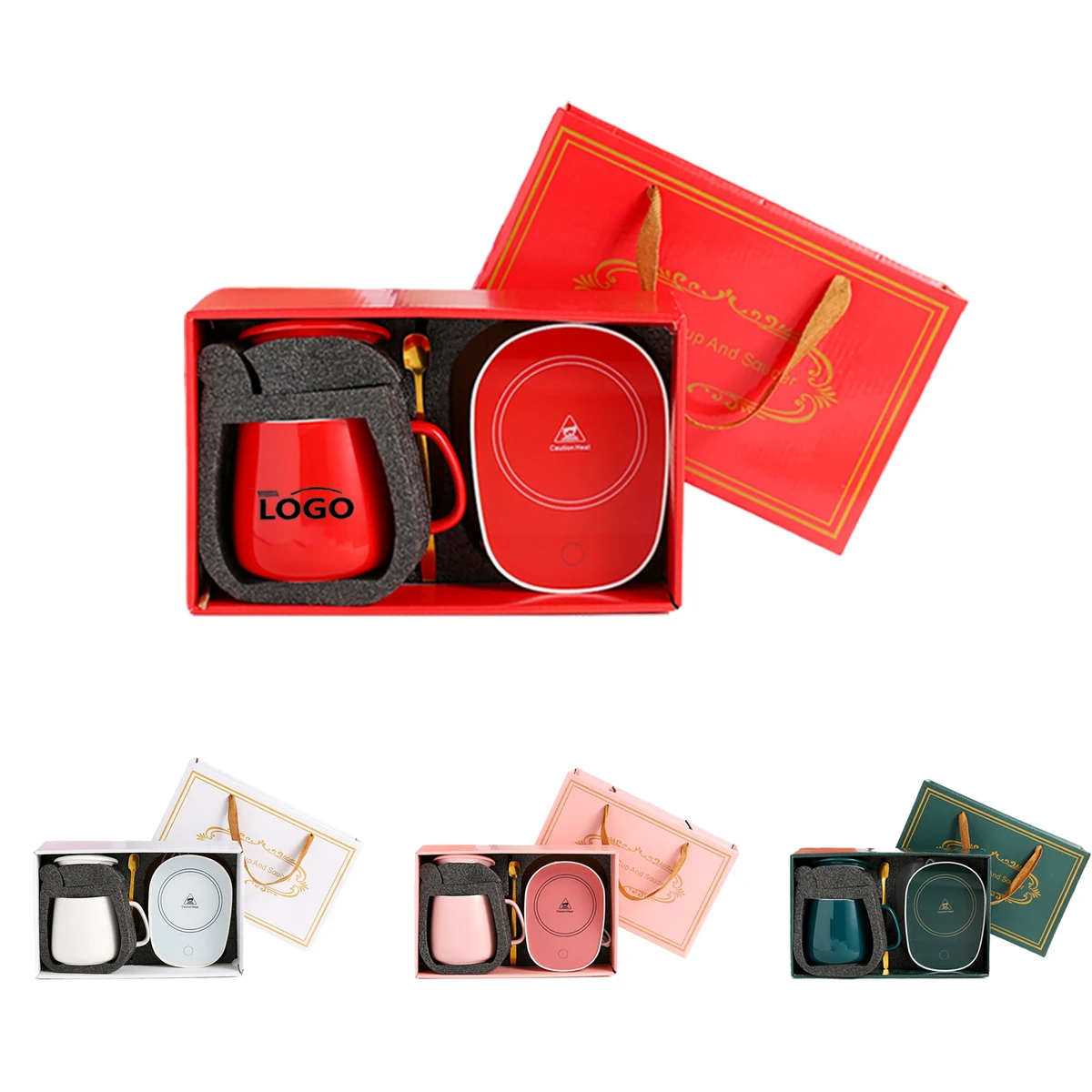 Heated Mug Mat And Cup Set 1