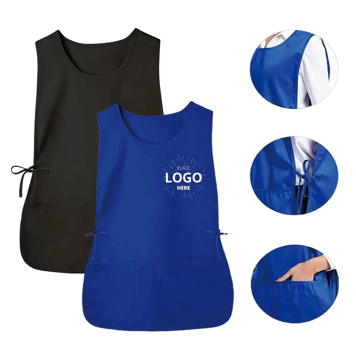 Easy Care Cobbler Apron With Stain Release 1