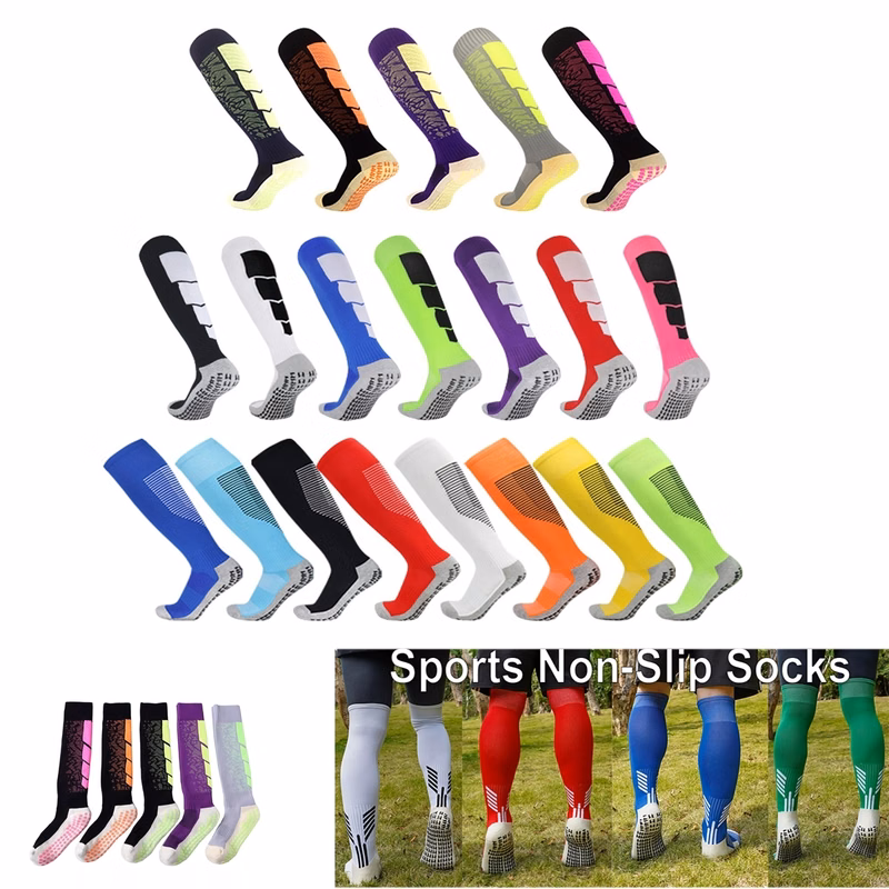 Compression Athletic Crew Grip Football Sock