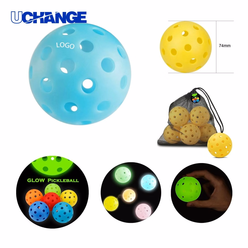 3 Inch 40 Holes Luminous Pickleball Ball