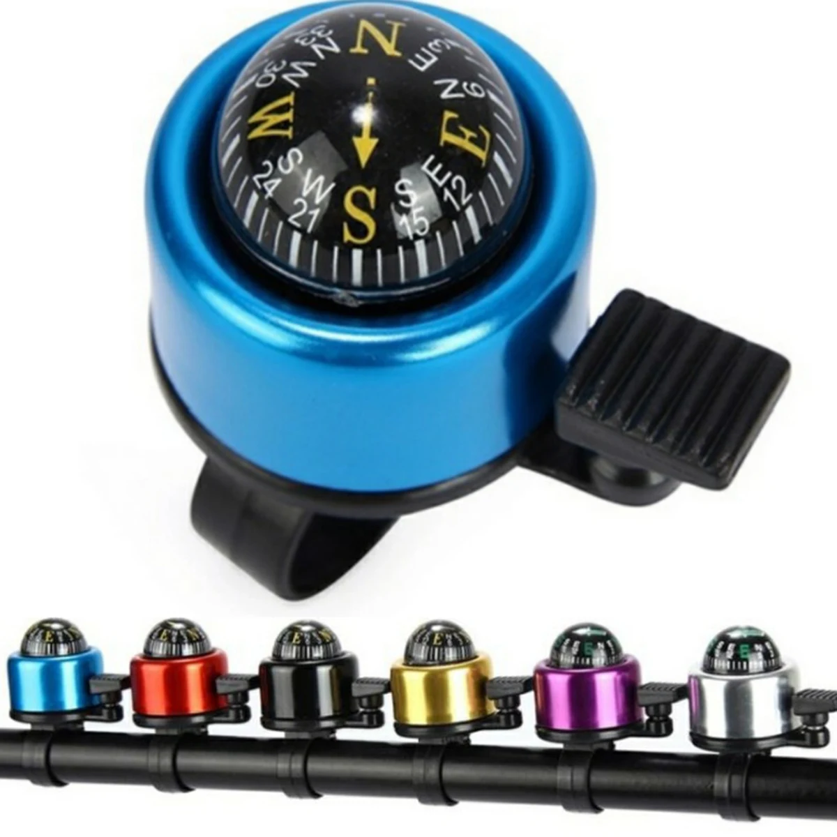 Bicycle Bike Handlebar Bell with Compass 1