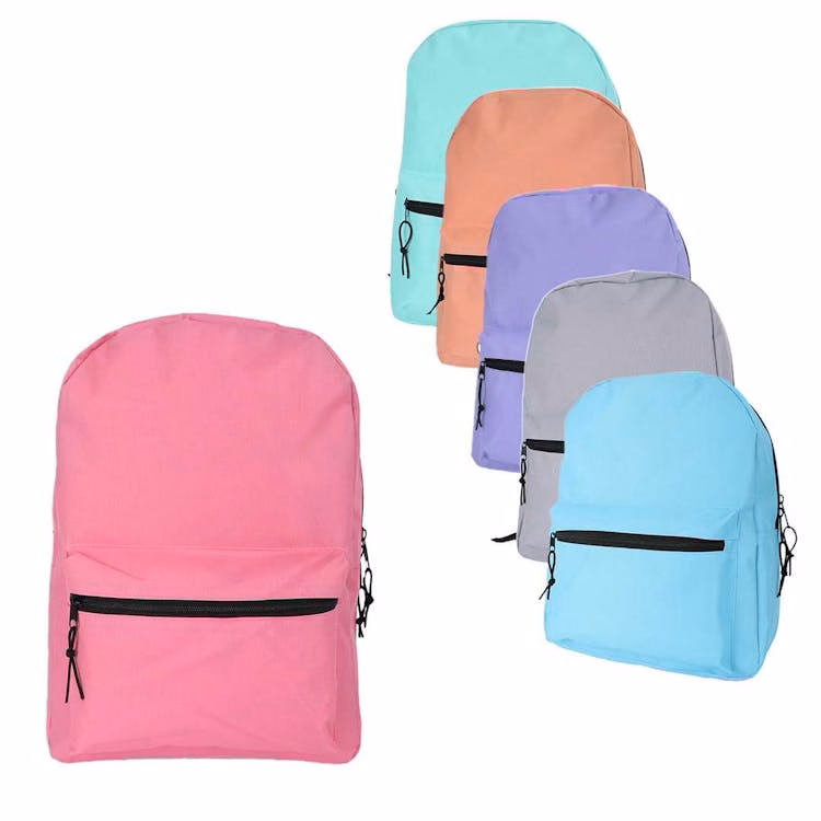 BigBox 15" Basic Backpacks - Assorted Brights
