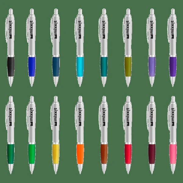 Curvaceous Matte Silver Ballpoint 1