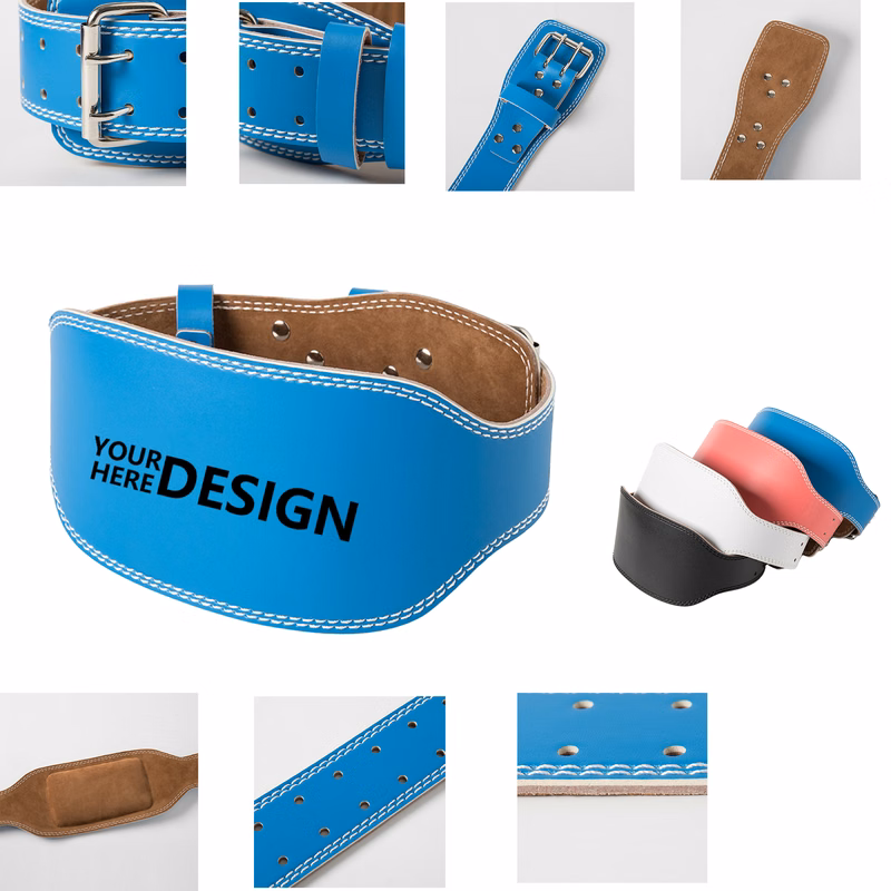 Synthetic Leather Fitness Waistband