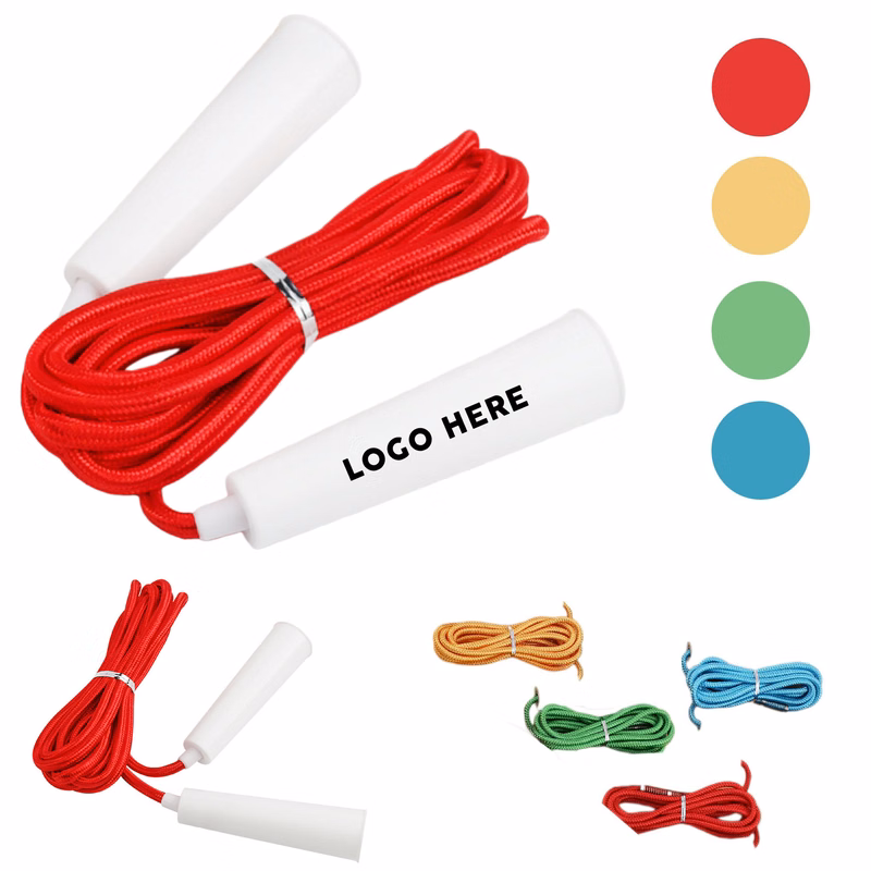 Jump Rope With Plastic Handles