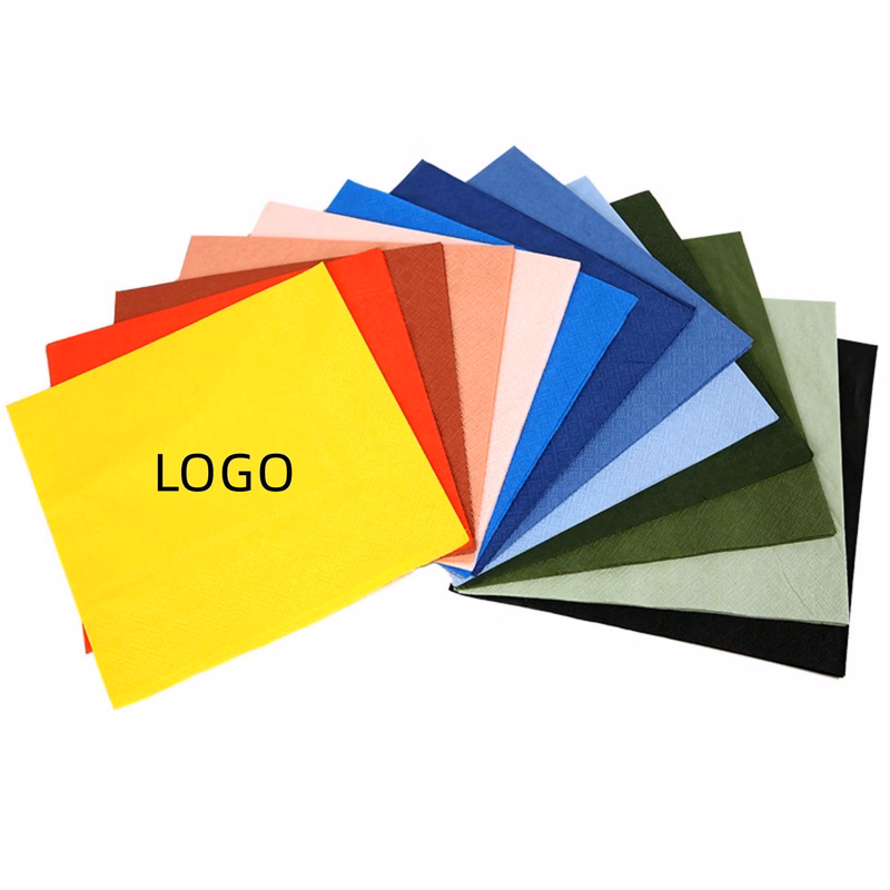 Colored Double Layer Digital Print Party Paper