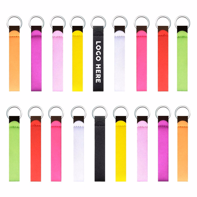 Neoprene Keychain Wristband