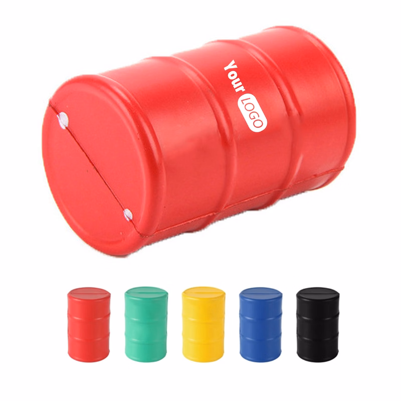 Oil Drum-Shaped Stress Ball