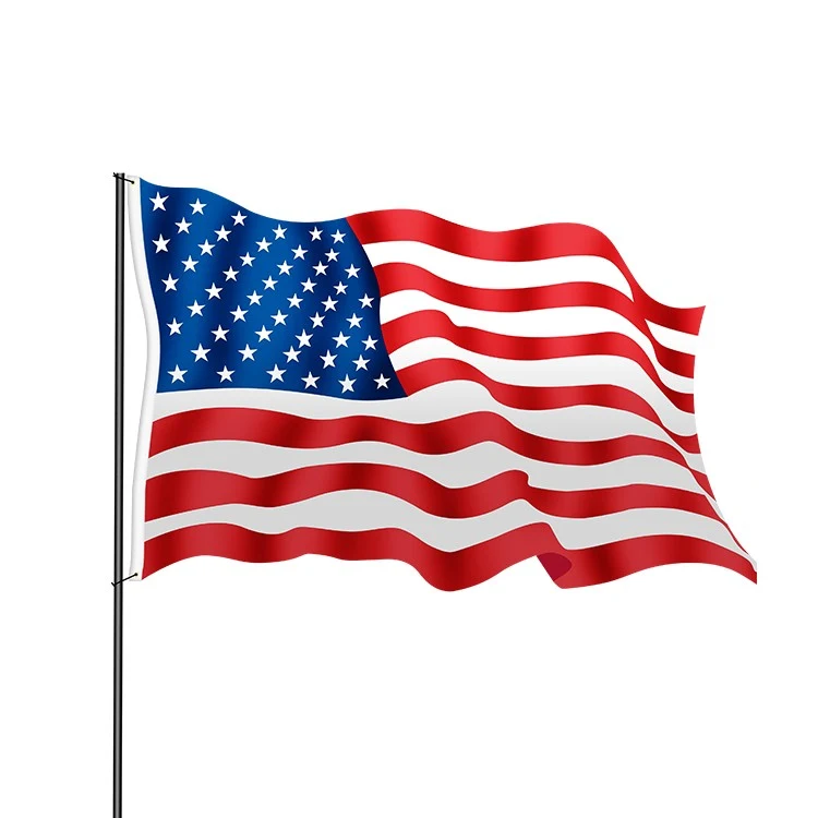 National Flag, United States, Single-Sided - 36"W x 24"H 1