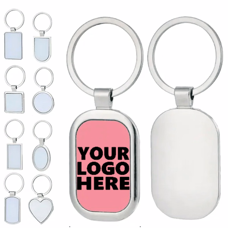 6 Style Custom Metal Keychain Collection