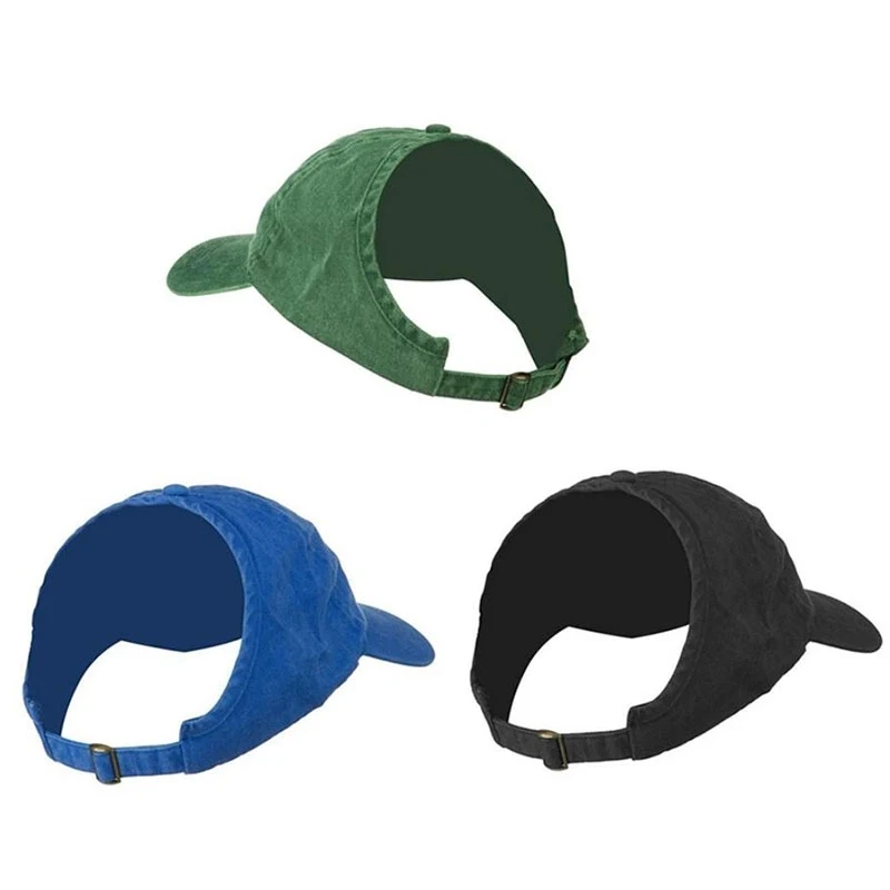 Backless Ponytail Baseball Hat 1