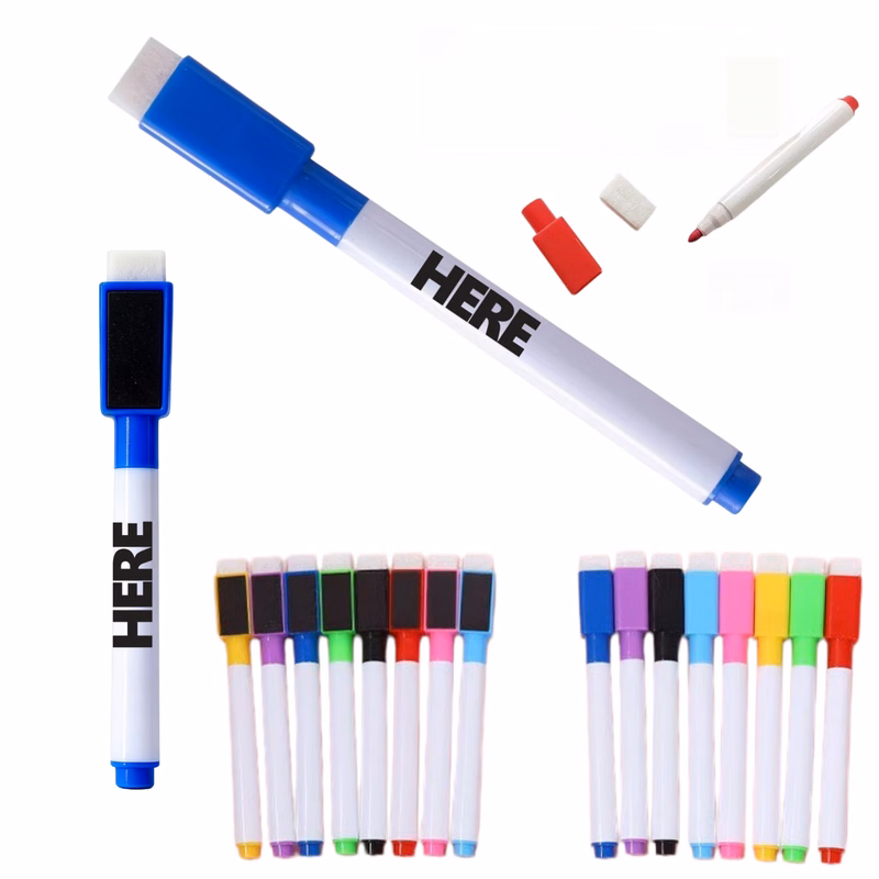 Magnetic Whiteboard Marker With Eraser