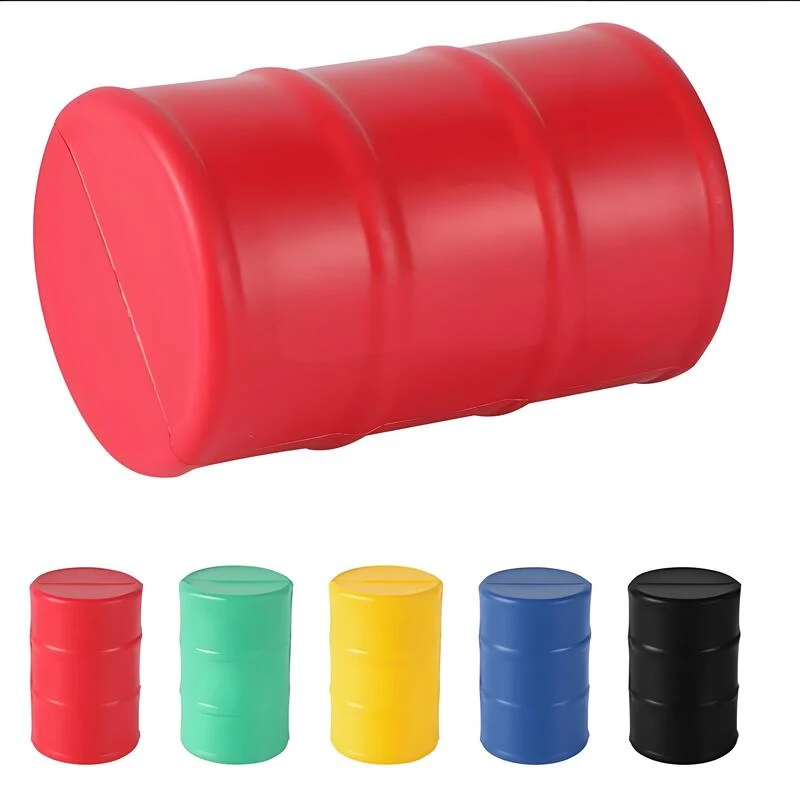 PU Foam Stress-Relief Oil Drum Toy 1