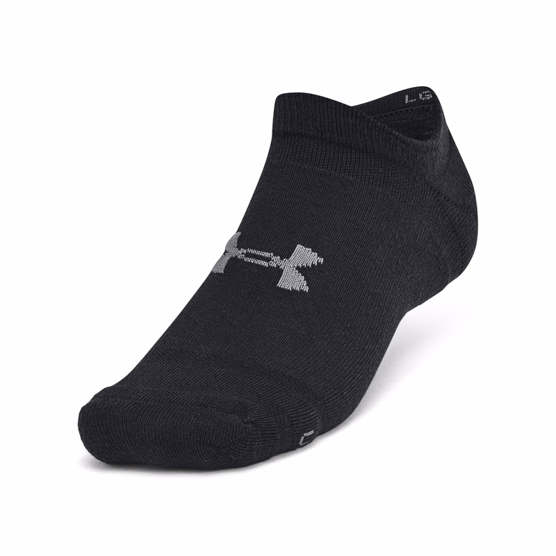 UA Essential Cushion Unisex 6-Pack No Show Socks