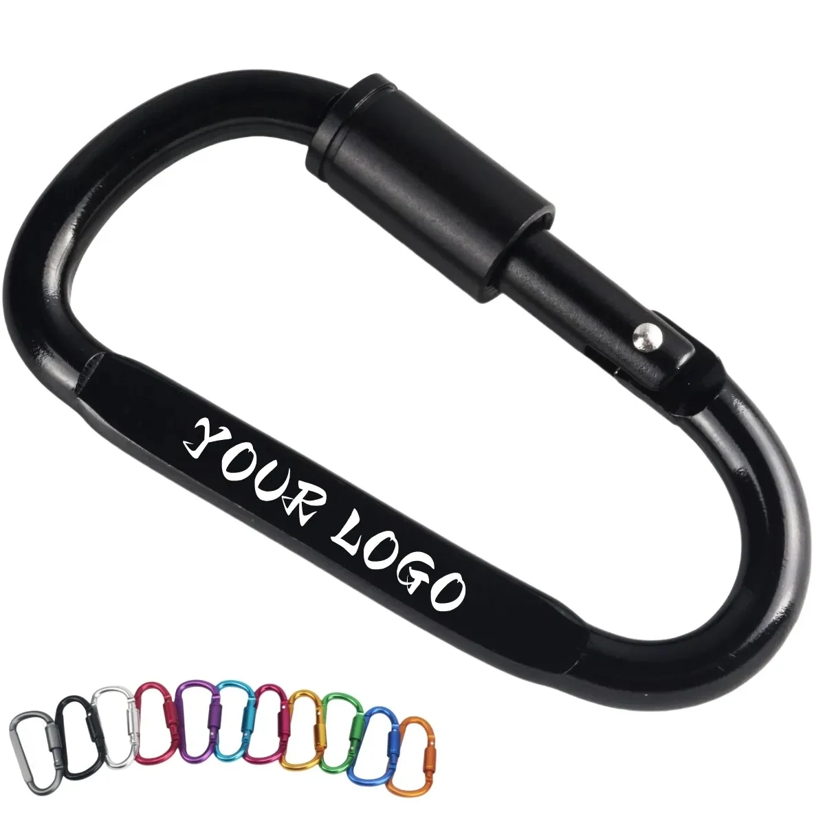 MOQ100 Aluminum Alloy Carabiner Mountaineering Buckle Lock 1