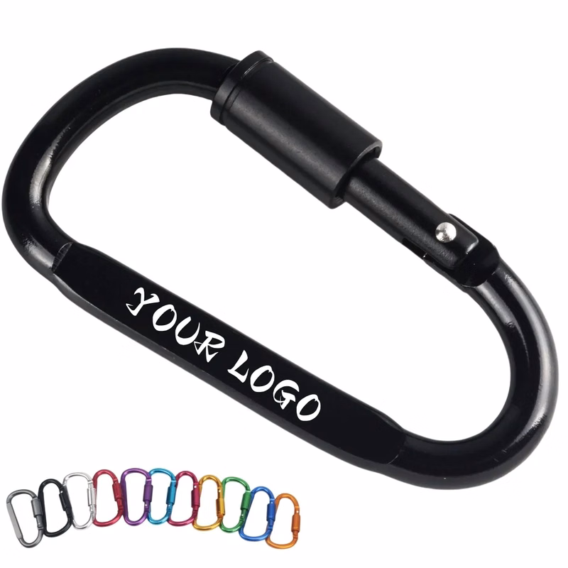 MOQ100 Aluminum Alloy Carabiner Mountaineering Buckle Lock