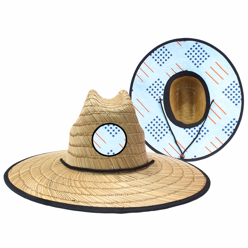 Custom Lifeguard Hat With Wide Brim Shade
