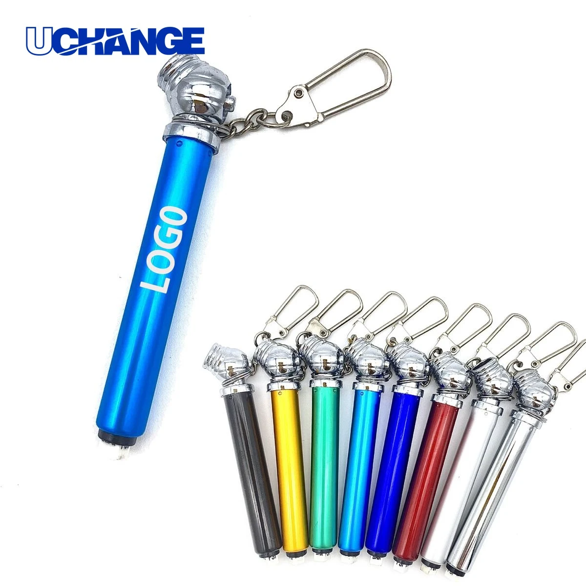 Portable Tire Pressure Gauge Keychain Tool 1