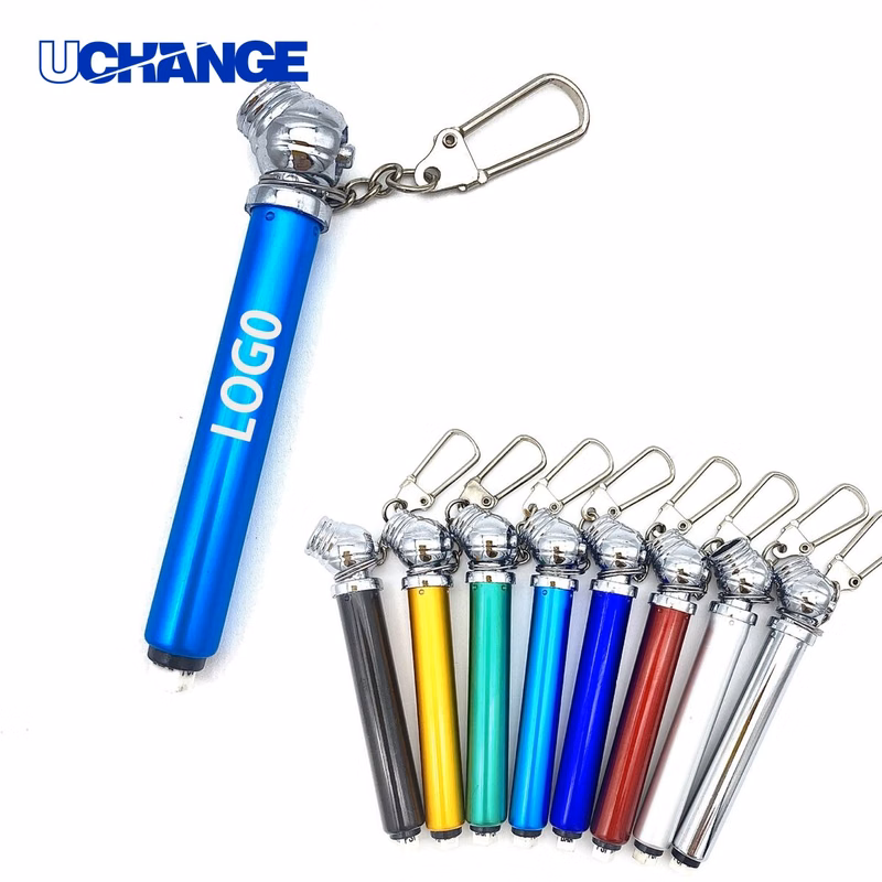 Portable Tire Pressure Gauge Keychain Tool