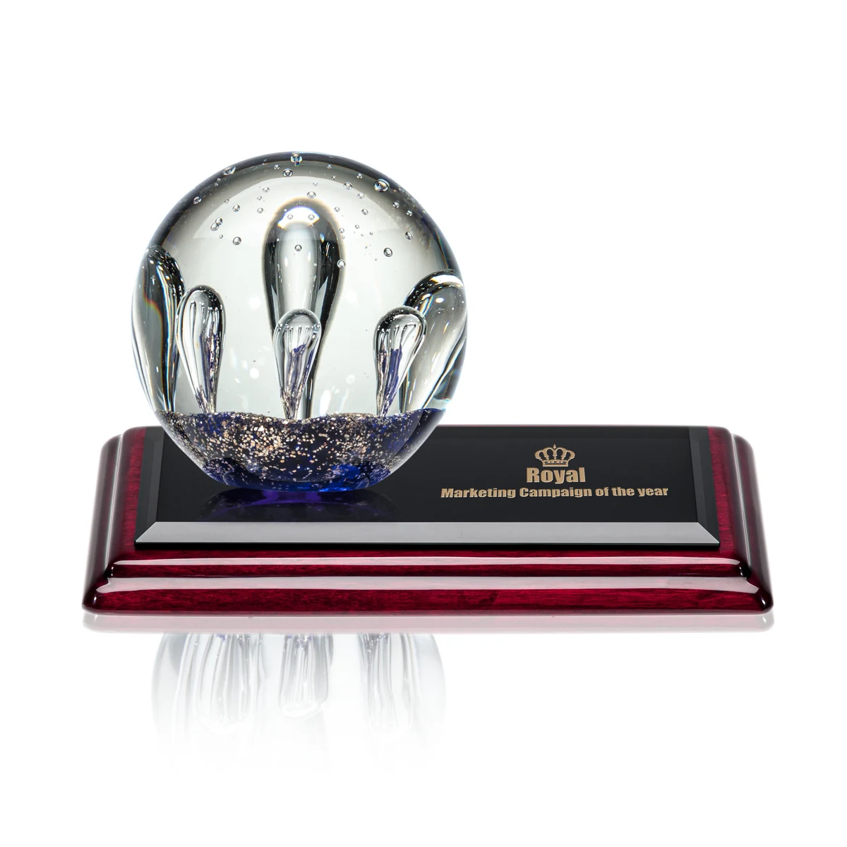 Serendipity Award on Rosewood Base 1
