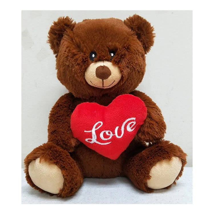 Valentine Bears - Brown 9" 1