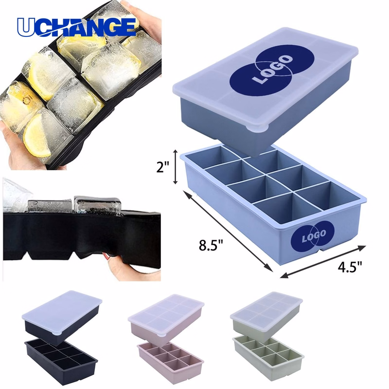 Versatile Silicone Square Shaped Ice Tray
