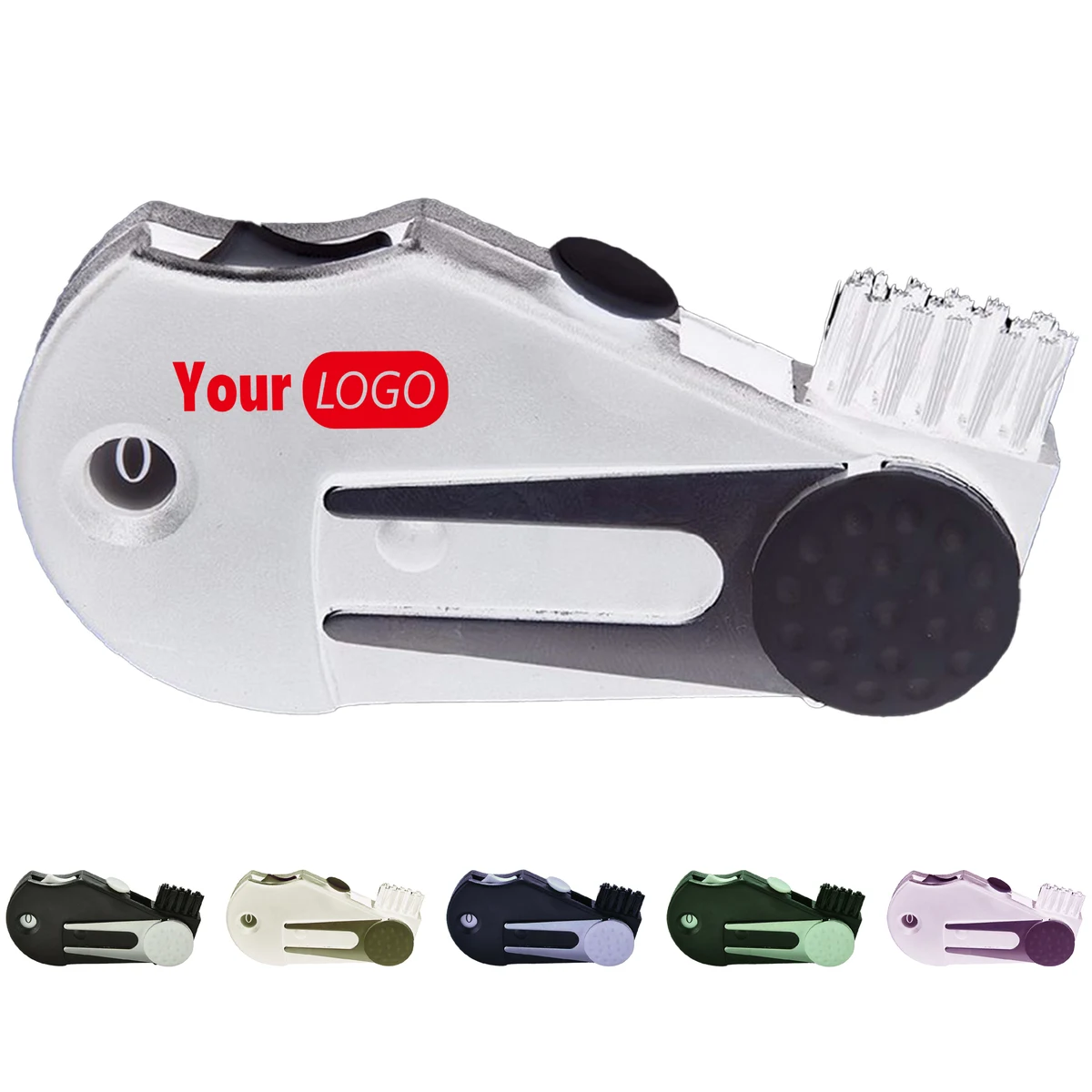 Plastic Multi Functional Golf Cleaning Brush 1