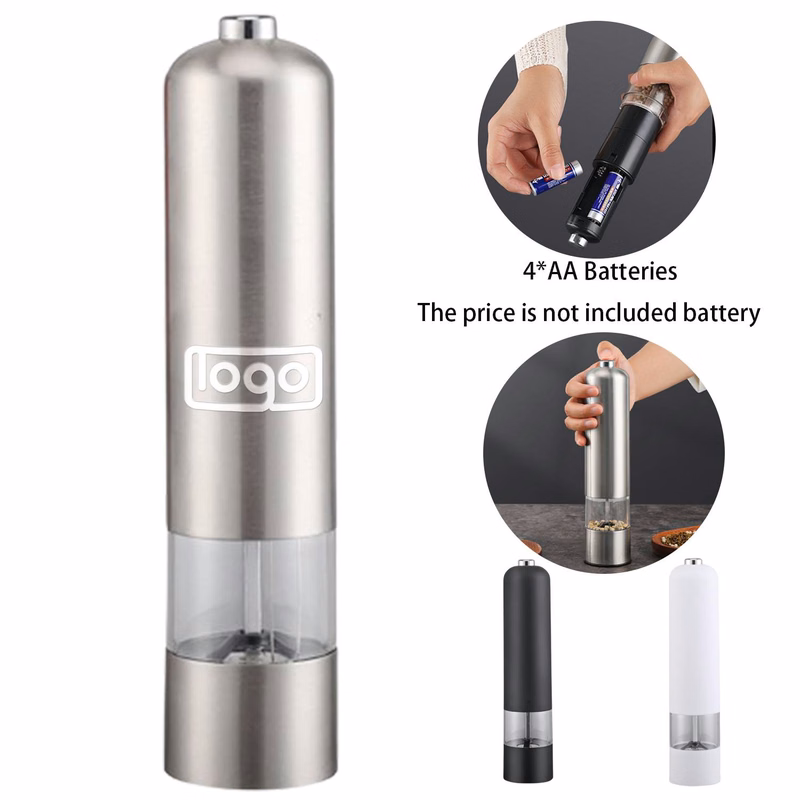 Stainless Steel Electric Pepper Grinder