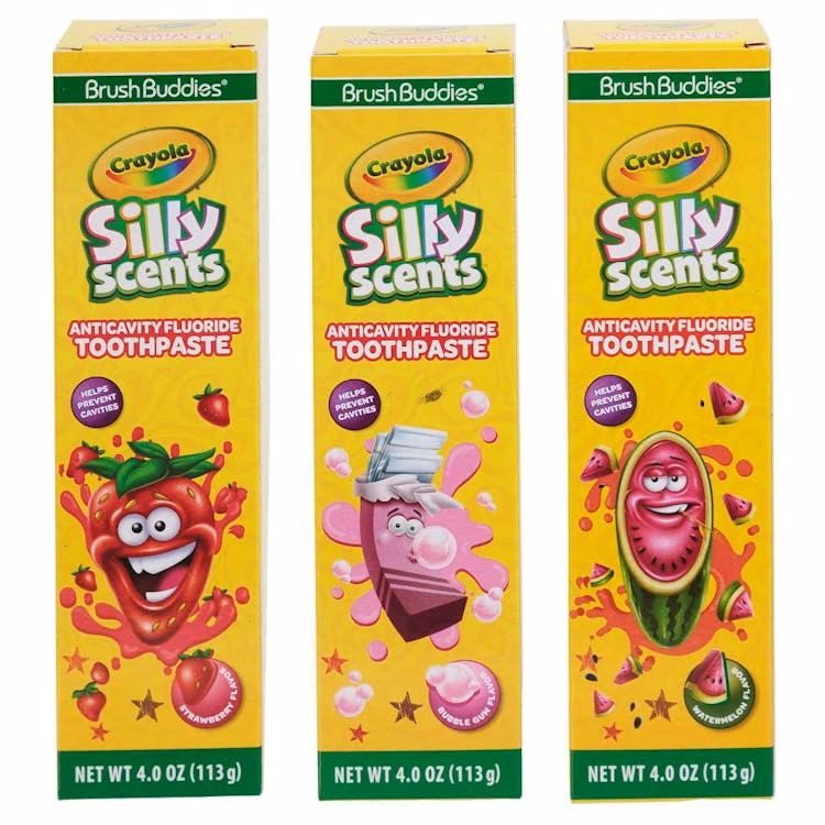 Crayola Silly Scents Kids Toothpaste Assorted Flavors - 4 oz