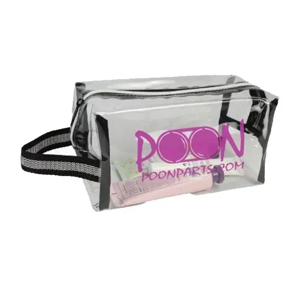 Clear Travel Amenity Bag 1