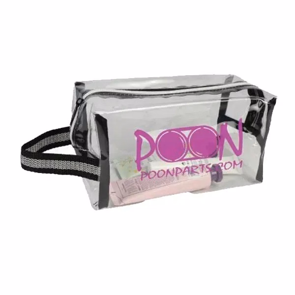 Clear Travel Amenity Bag