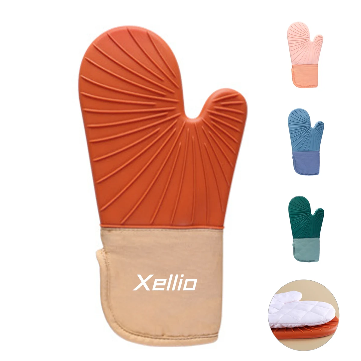 Kitchen Silicone Oven Mitt - OCEAN 1