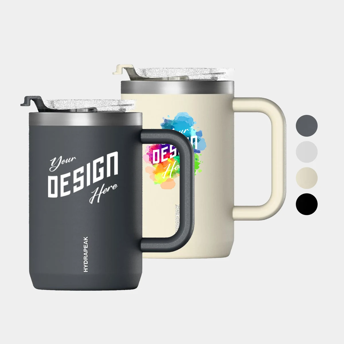 18 oz Hydrapeak® Stainless Steel Insulated Camping Mug 1
