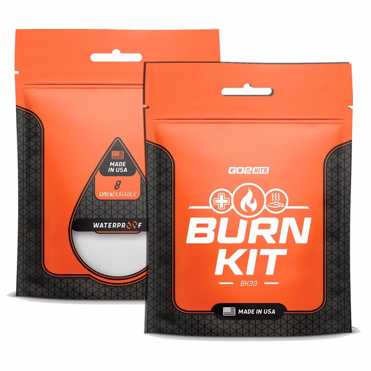 Emergency Burn Care Kits - 12 Pieces