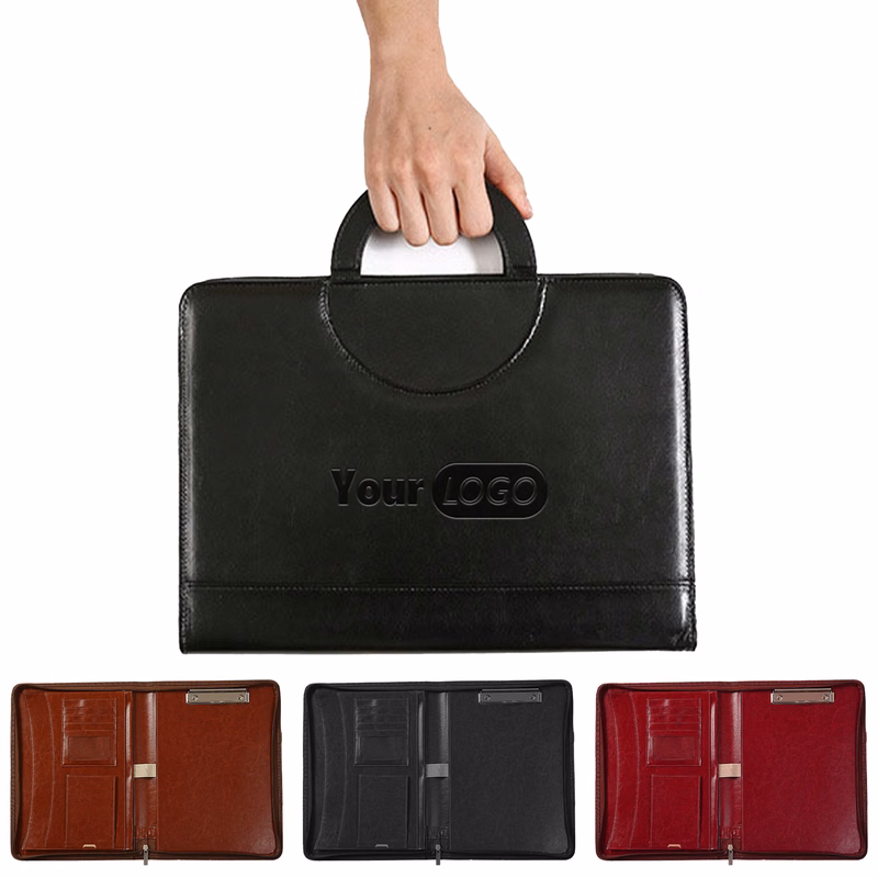 Pu Multi Functional Business Handheld File Pack