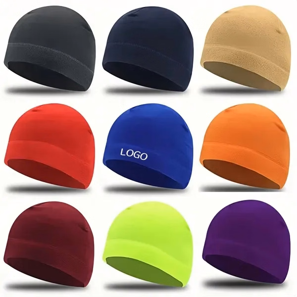 Winter Skull Cap with Fleece Windproof Beanie