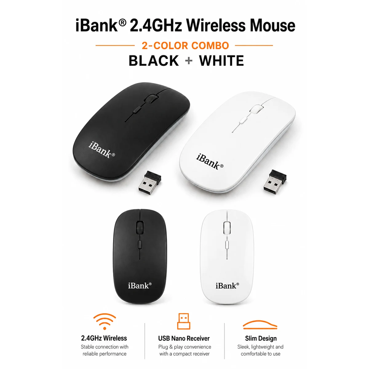 iBank ® 2.4GHz Wireless Mouse 1