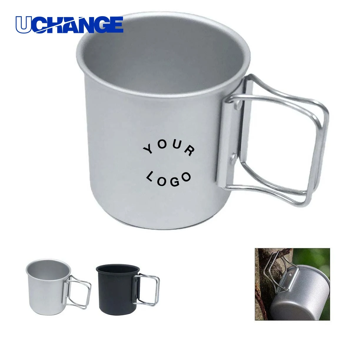 Aluminum Drinking Cup Drinkware with Compact Portable Design 1