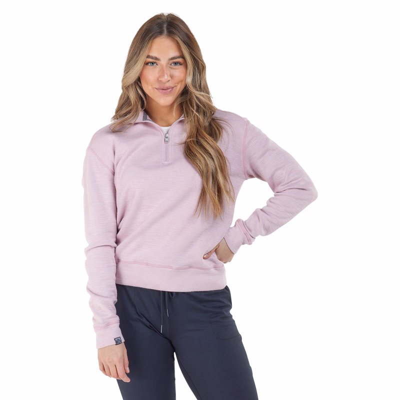 Storm Creek Women's Shoreliner Cotton/Bamboo Blend Quarter Zip