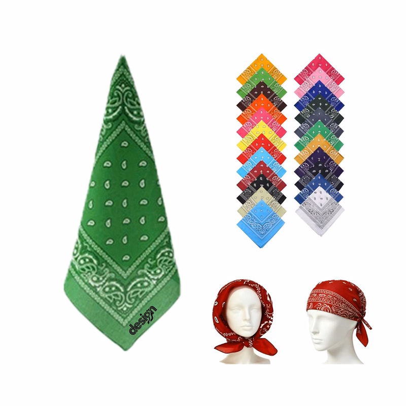 Custom Polyester Printed Bandana