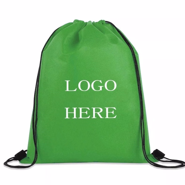 Non-Woven Drawstring Backpacks - 16.5 " x 13 "