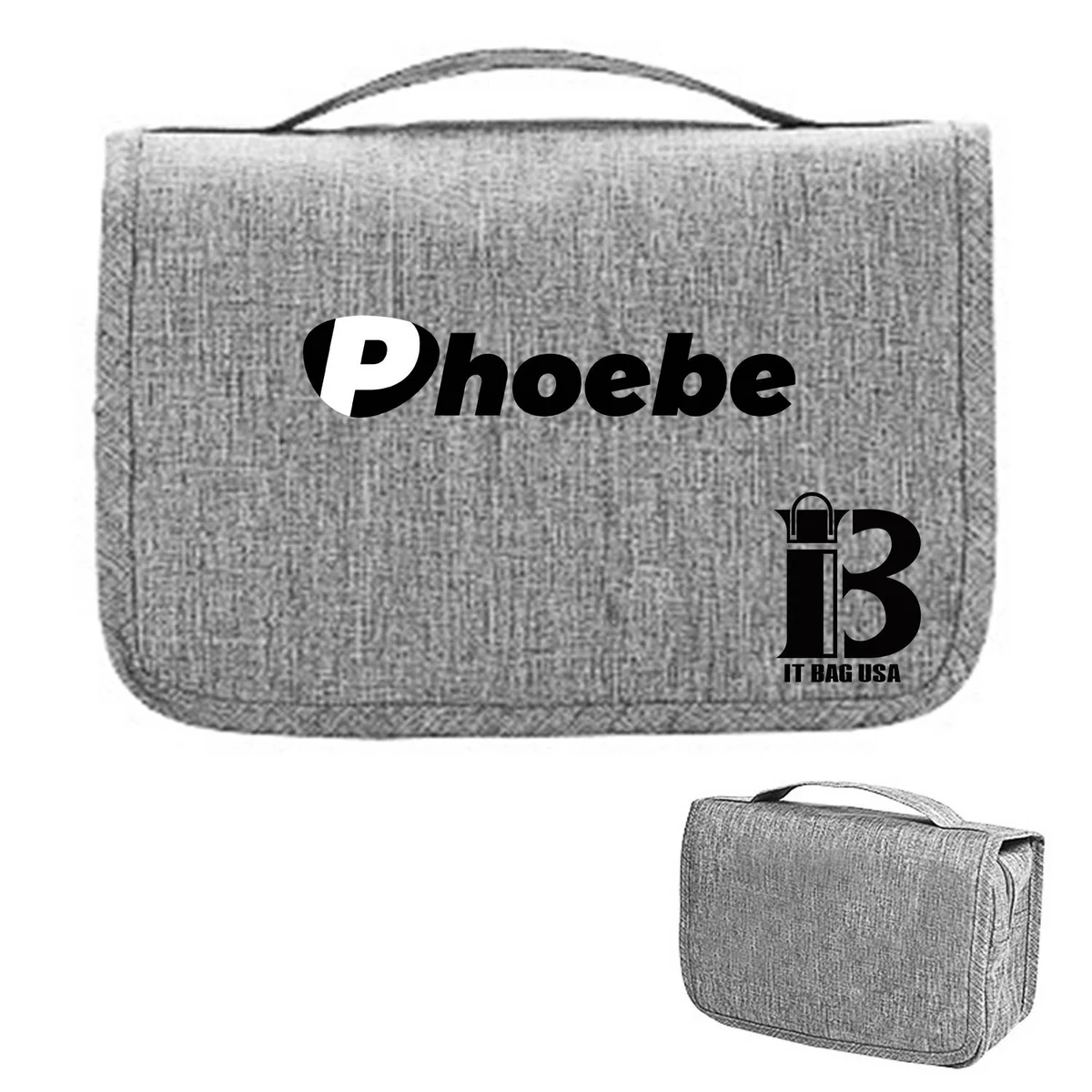 Toiletry Bag, Hanging Travel Makeup Bag For Women, 1