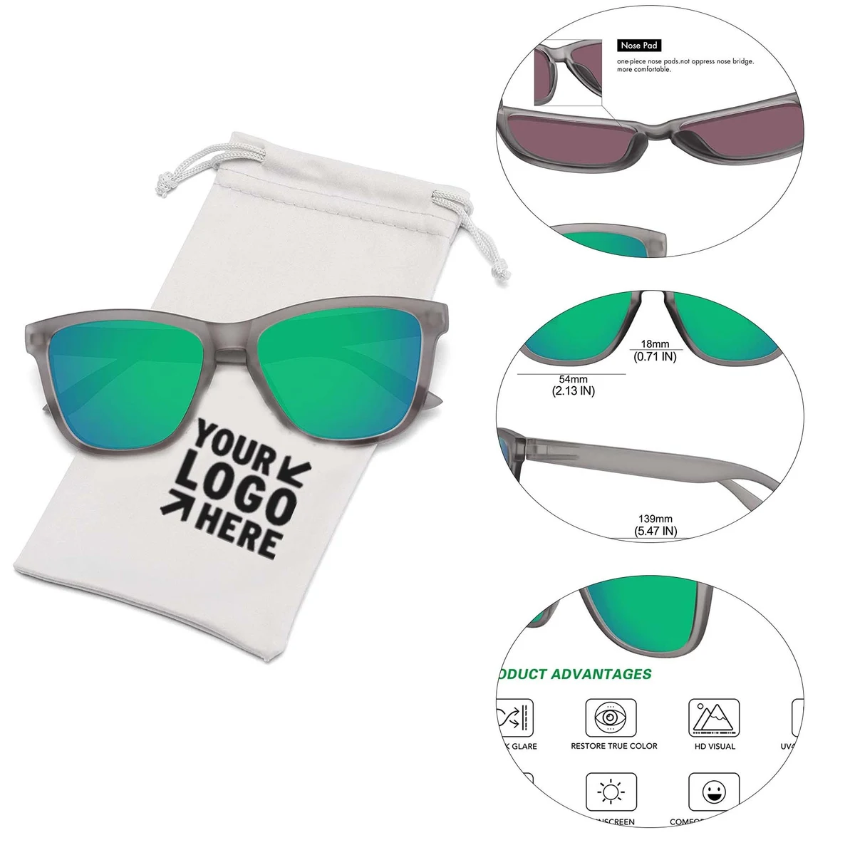 Polarized Sunglasses for Women Men 1