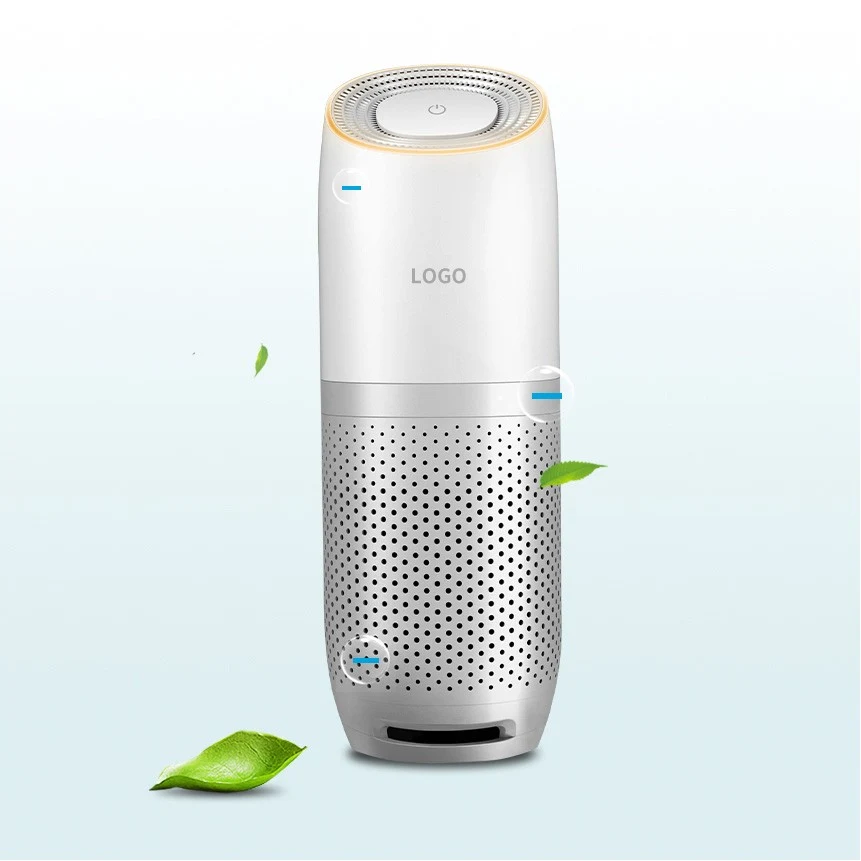 USB Car Air Purifier With H13 Hepa Filter/Ionizer 1