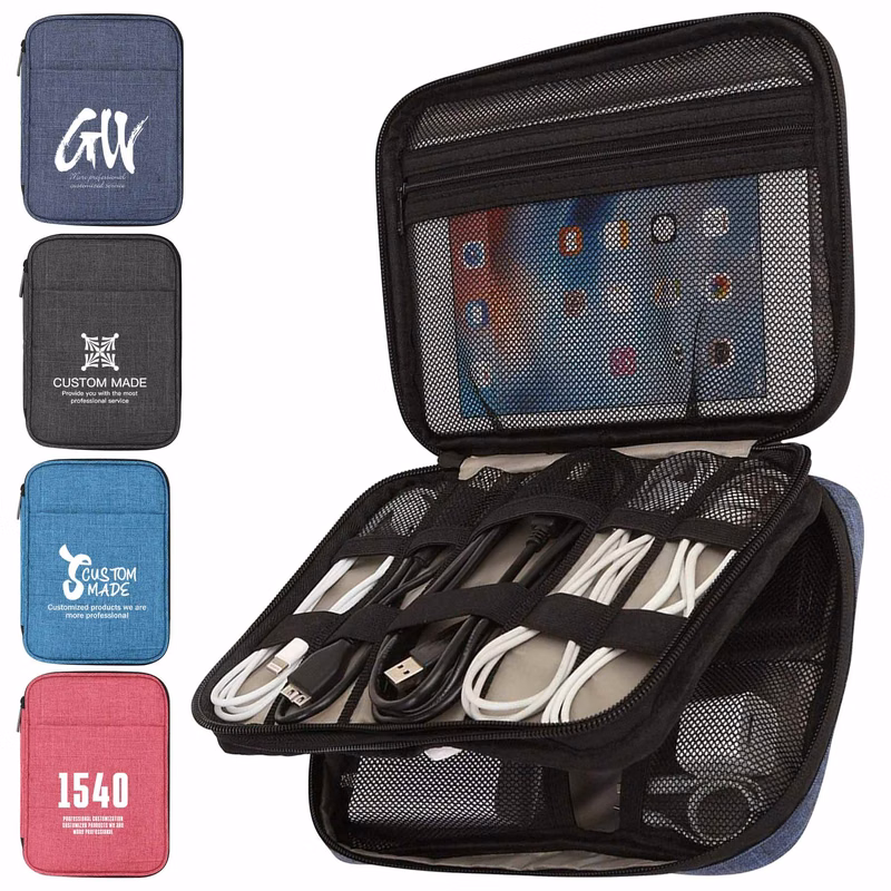 Portable Travel Electronic Organizer Case
